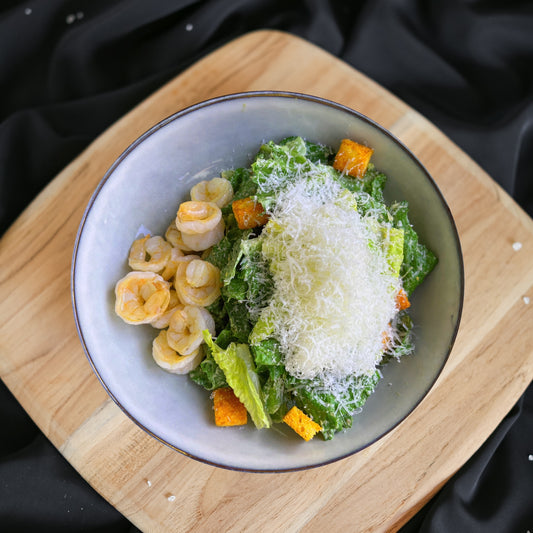 Caesar Salad with Prawns